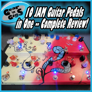 Who Needs a Pedalboard? We Review a JAM Multipedal from their Custom Shop!