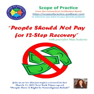 ”People Should Not Be Paying For 12 Step Recovery”