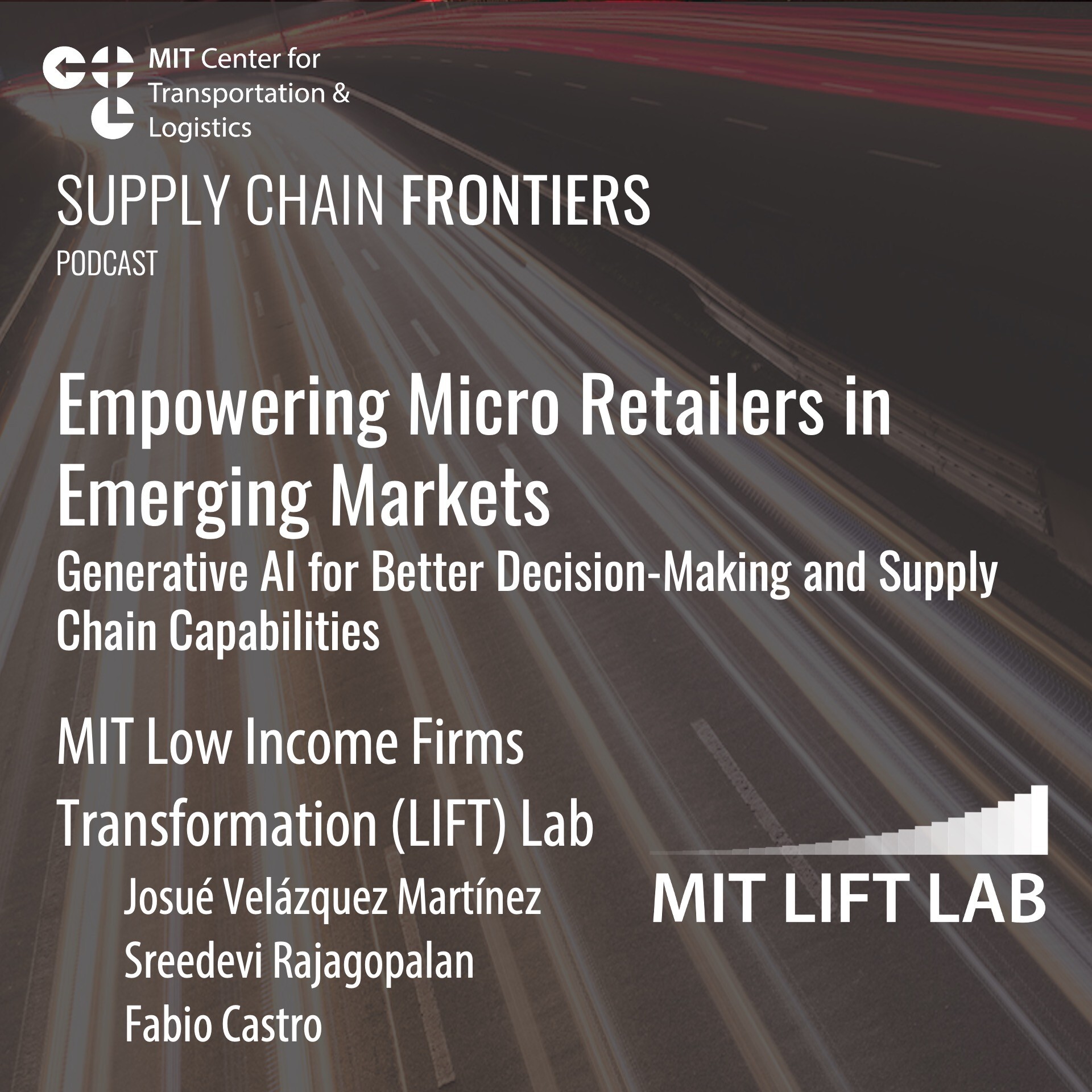 MIT Supply Chain Frontiers