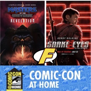 comiccon at home snake eyes and he-man reviewed