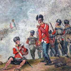 The Battle of Vimeiro fought on 21st August 1808, The Duke of Wellington's second victory of the Peninsular War