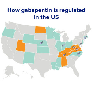 How states regard gabapentin in veterinary use