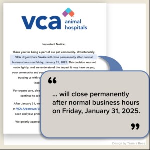 VCA shrinks its urgent care footprint