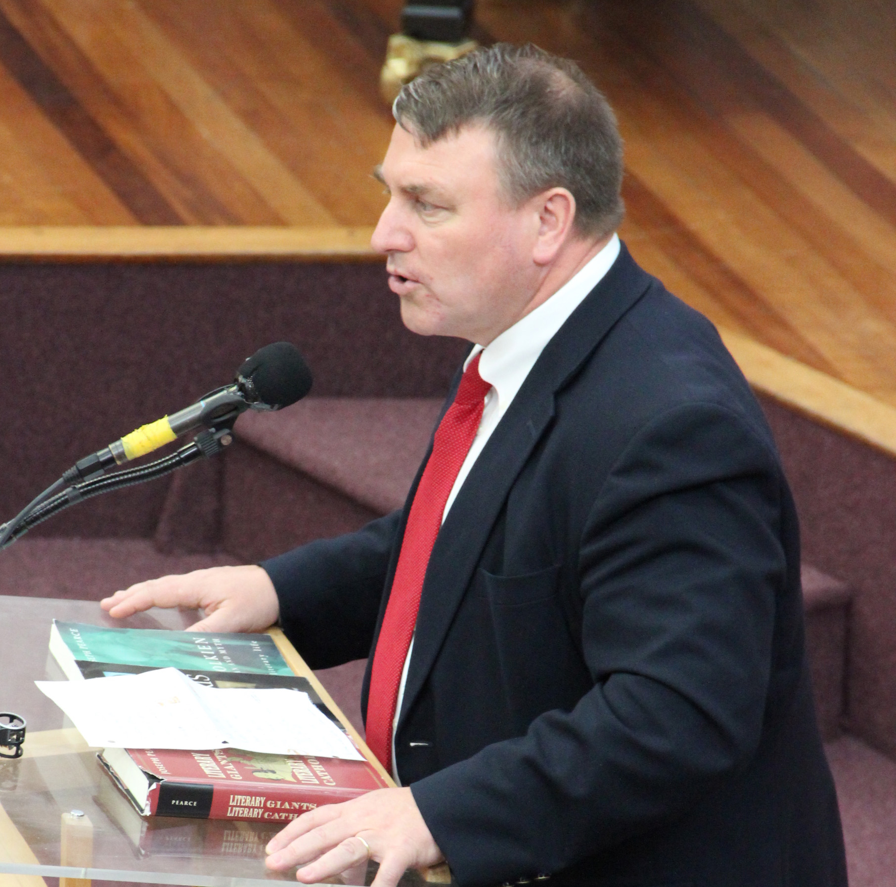 Joseph Pearce speaks on ‘The liturgy and the Second Spring’ at the LMS Conference, May 2014