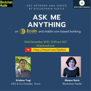 XDC Network AMA with Ecoin