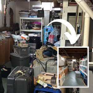 174. Spring Cleaning With Bridget: Organizing the Basement