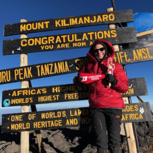 President Barbara Jean Morris: Climbing Mount Kilimanjaro