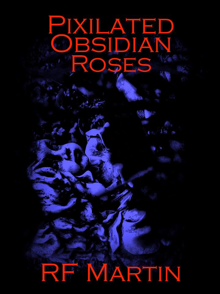 RF Martin: Pixilated Obsidian Roses