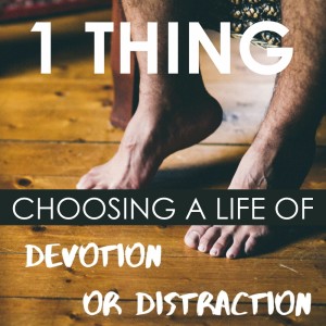 1 Thing: One Thing: Choosing a Life of Devotion or Distraction