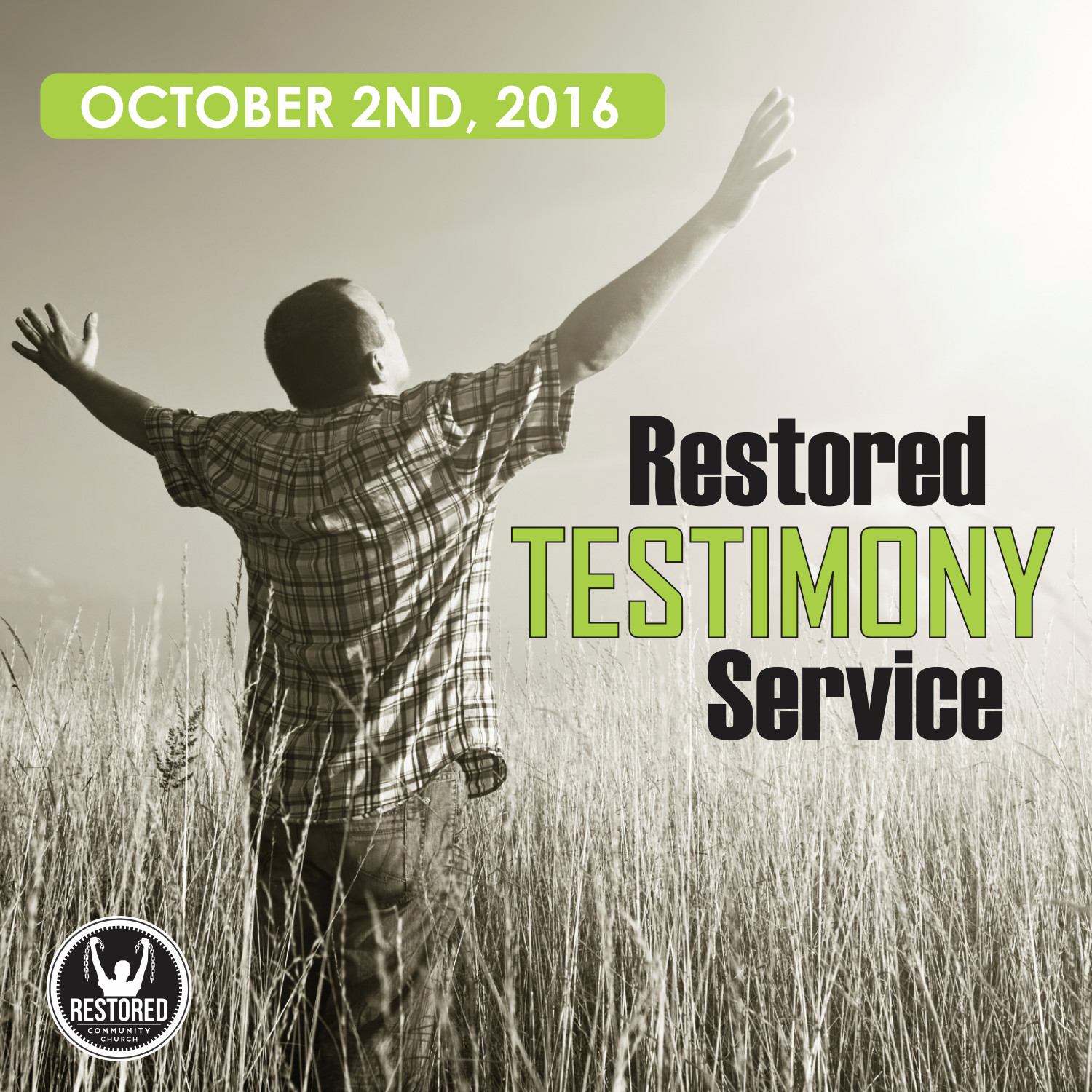 Testimony Sunday: October 2nd, 2016