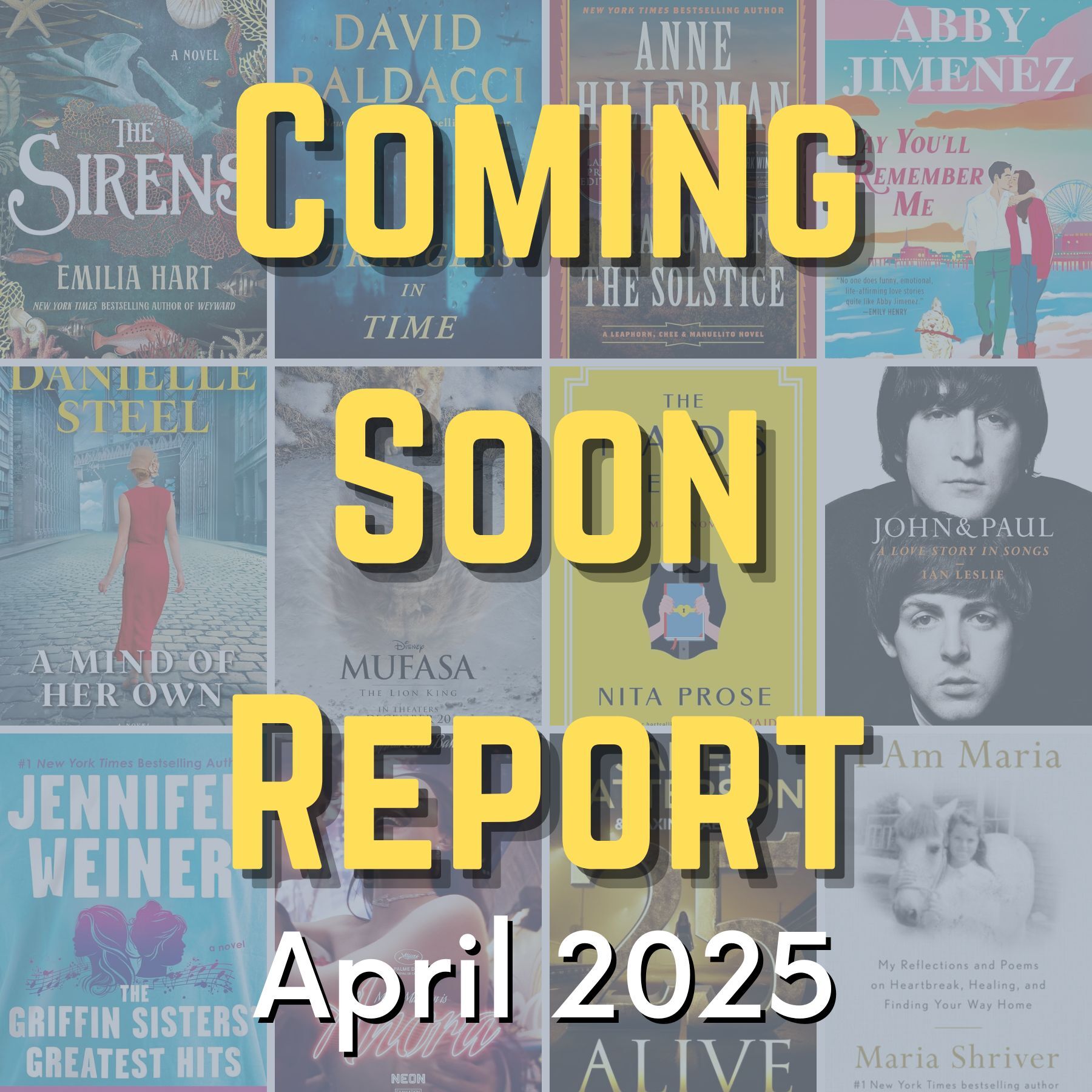 Coming Soon Report - April 2025