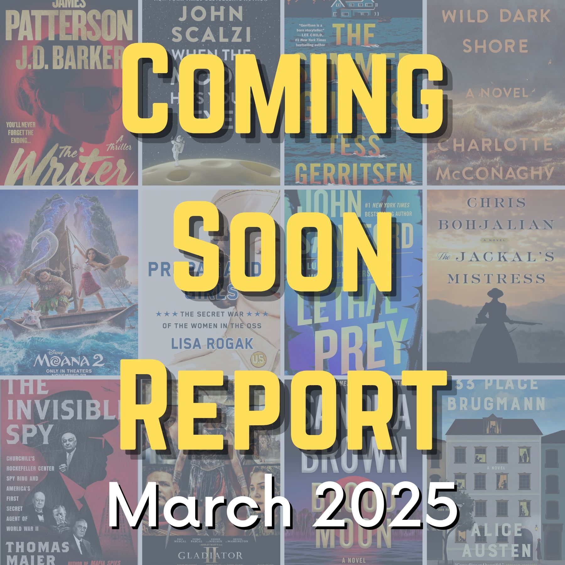Coming Soon Report - March 2025