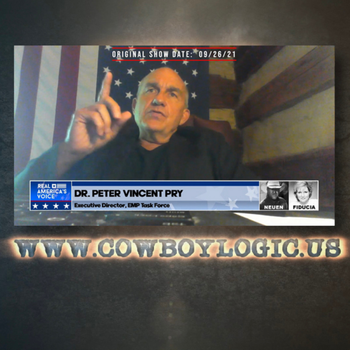 Cowboy Logic - 01/16/22 - Dr. Peter Vincent Pry (part 2 of 2)