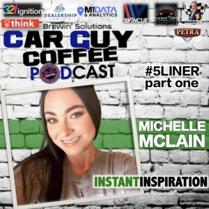 INSTANT INSPIRATION w/ Queen of Clubhouse Michelle McLain #5liner part 1