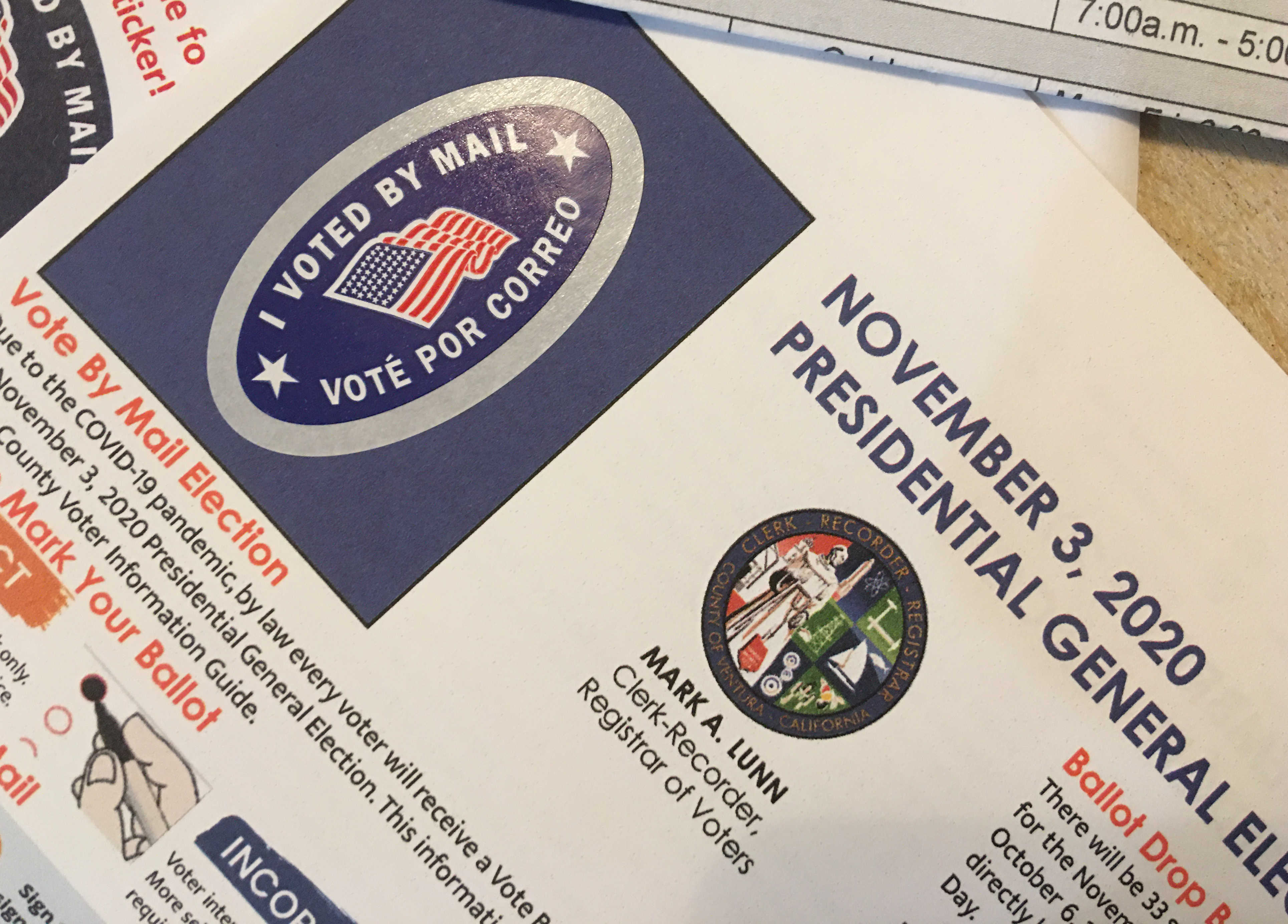 Current Events: Mail-In Voting