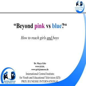 CMC 2015 - Research 5: Beyond Pink vs Blue