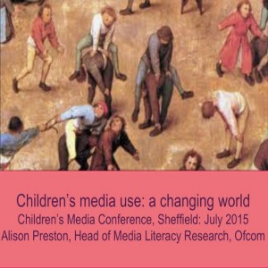 CMC 2015 - Research 1: Children‘s Media Use - a Changing World