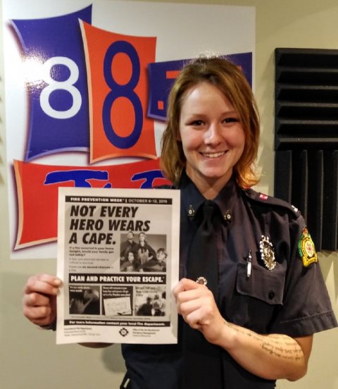 Fire Prevention Officer Breyan Sinnott - 2019 Fire Prevention Week