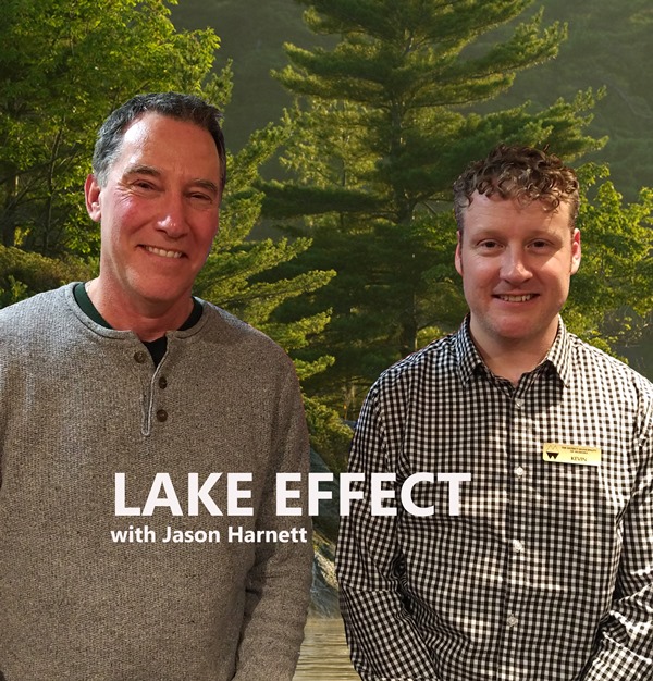 Kevin Trimble (Chair Muskoka Watershed) & Kevin Boyle Climate Change Coordinator for District of Muskoka (Segment 2)