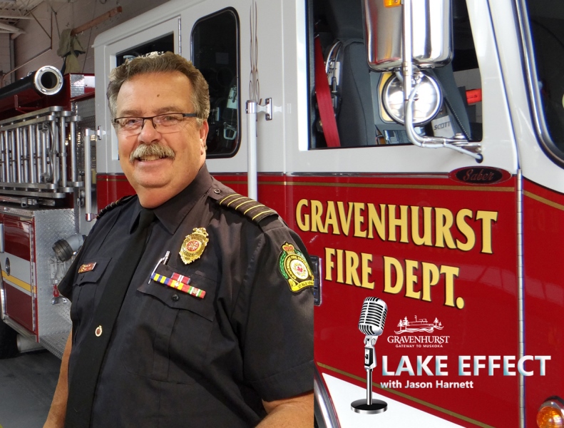 Gravenhurst Fire Chief Larry Brassard