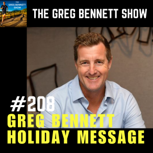 Greg Bennett - End Of Year, Christmas Message - Tools and Tactics to tackle 2024
