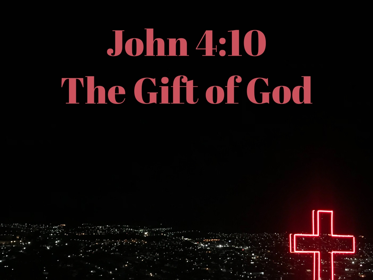 John 4:10 - The Gift of God (Worship Matters) (Audio)