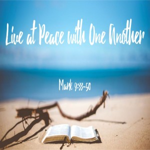 Live at Peace with One Another -- Matthew 9:33-50