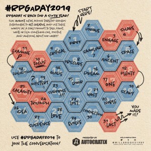RPGaDay2019 August 1st First Part two