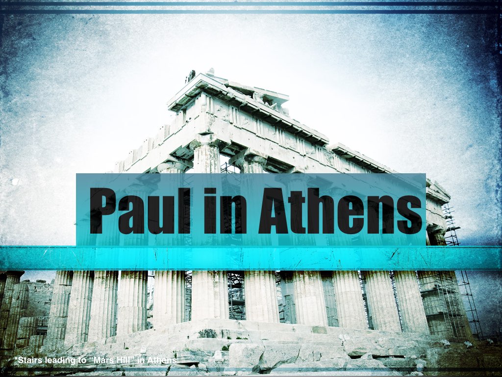 Paul Preaching in Athens