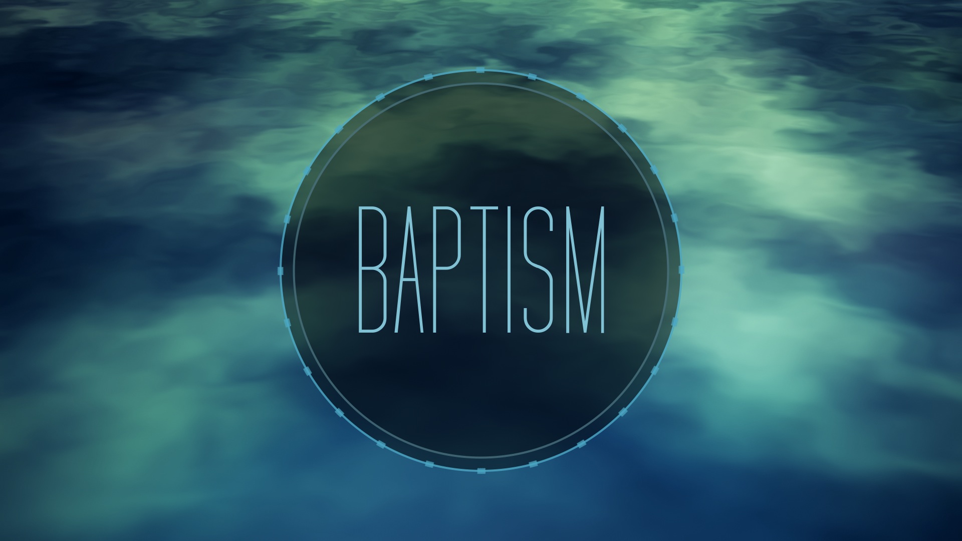 The Baptism of Jesus- Matthew 3