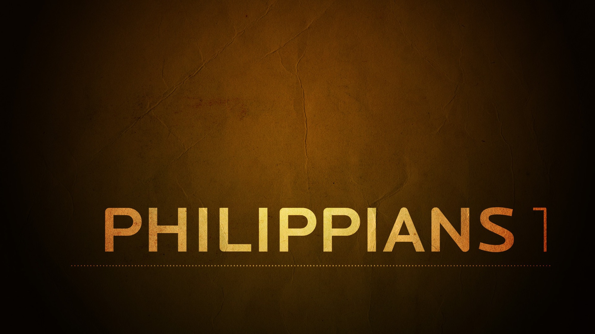 Philippians 1- Tools of the Trade