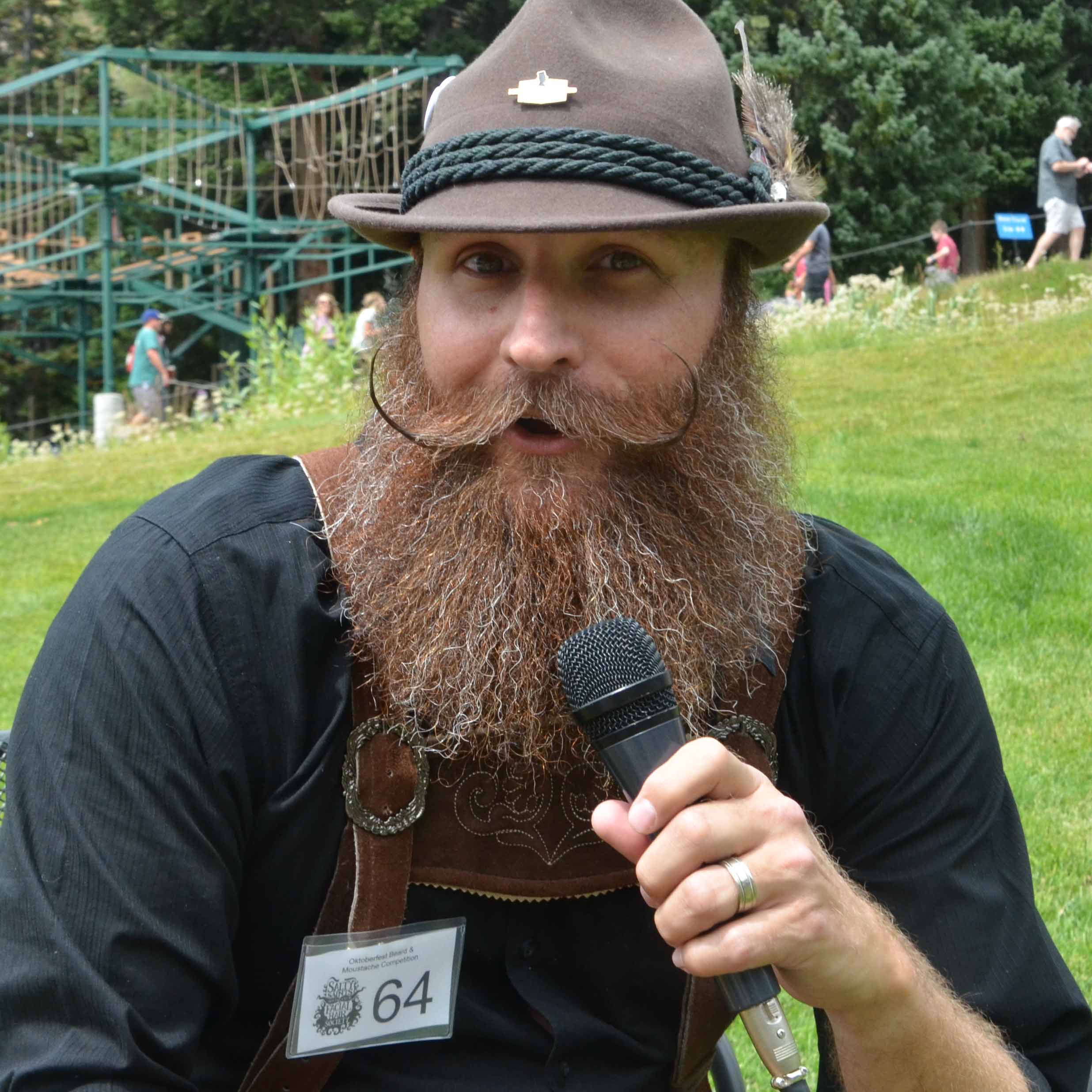 Aaron Leff - Snowbird Full Beard Styled Moustache 2nd Place