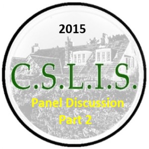 (Re-Post) CSLIS 2015 Panel Discussion (Part Two)