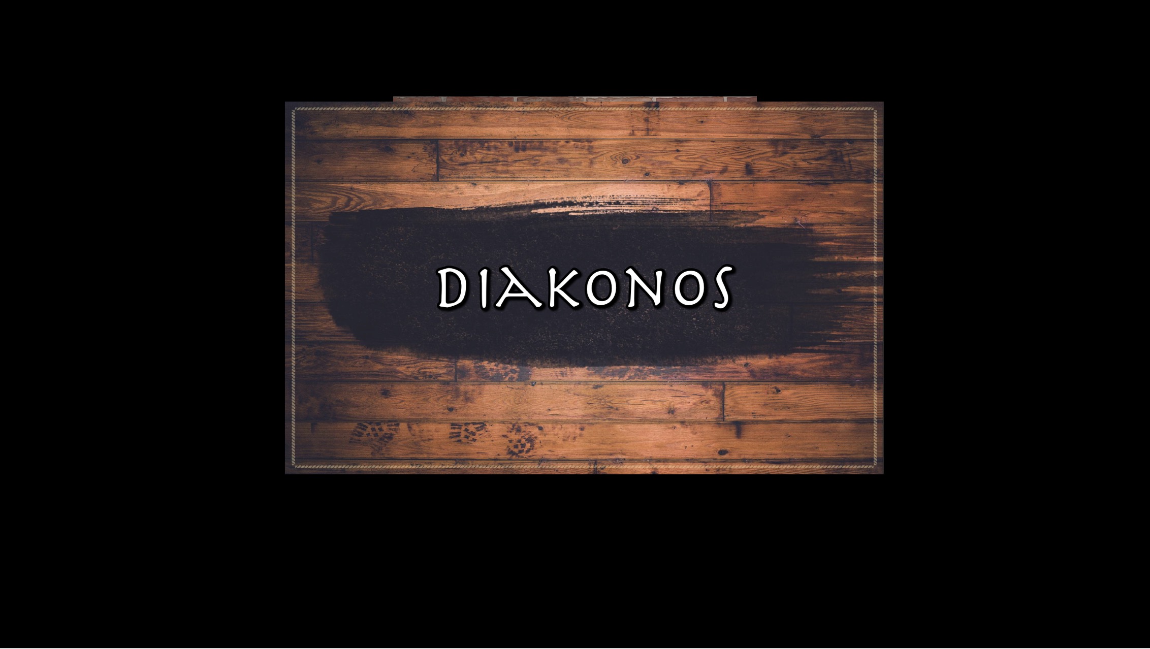 Diakonos | John Black | 09-24-17