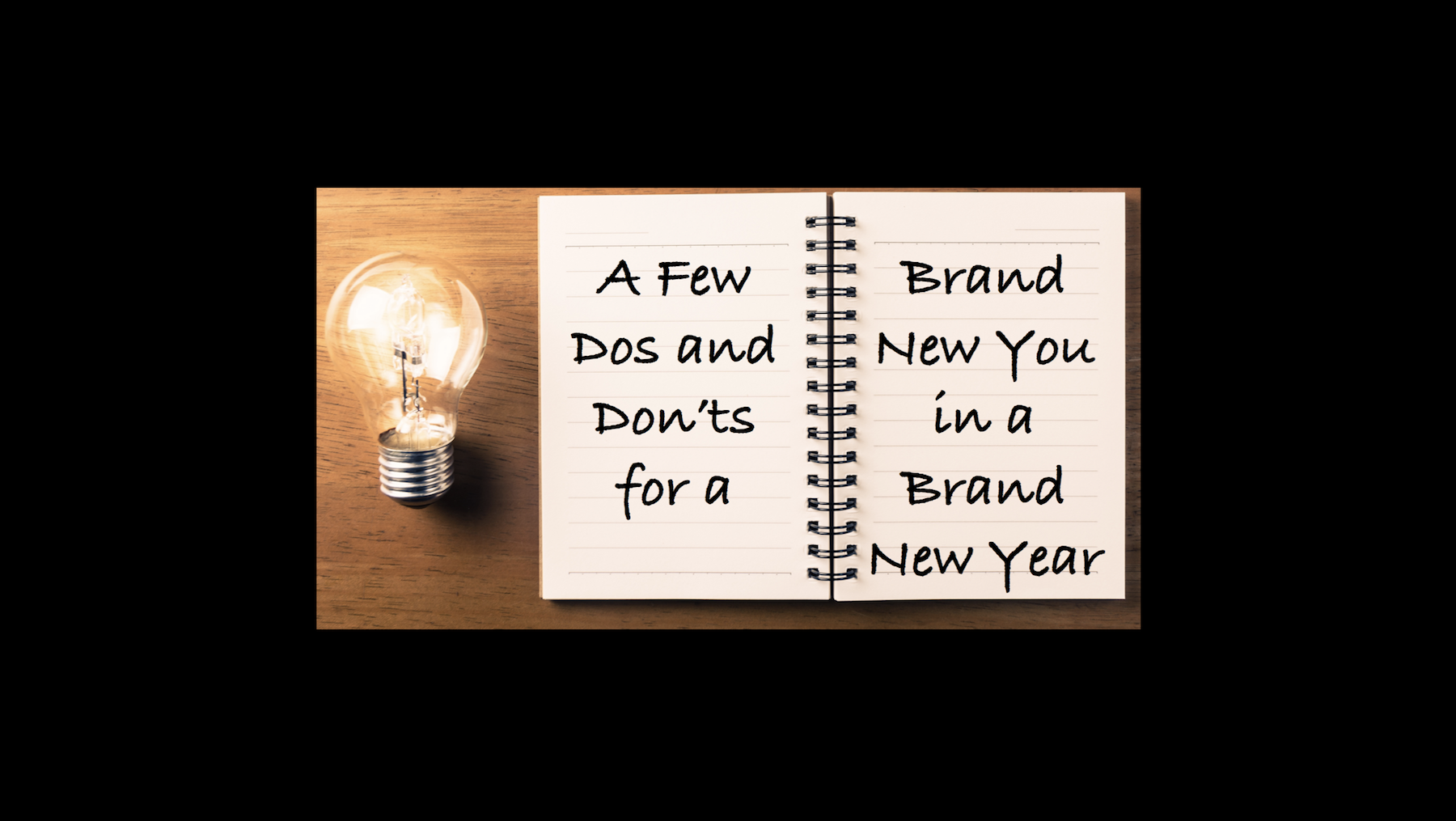 A Few Dos and Don'ts for a Brand New You in a Brand New Year | Pastor Brian Hatcher | 12-31-17