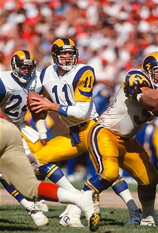 Former Rams Pro Bowl QB Jim Everett shares his insights on the Rams & Saints plus does a sneak attack with our former Co-Host Angelo Cane.