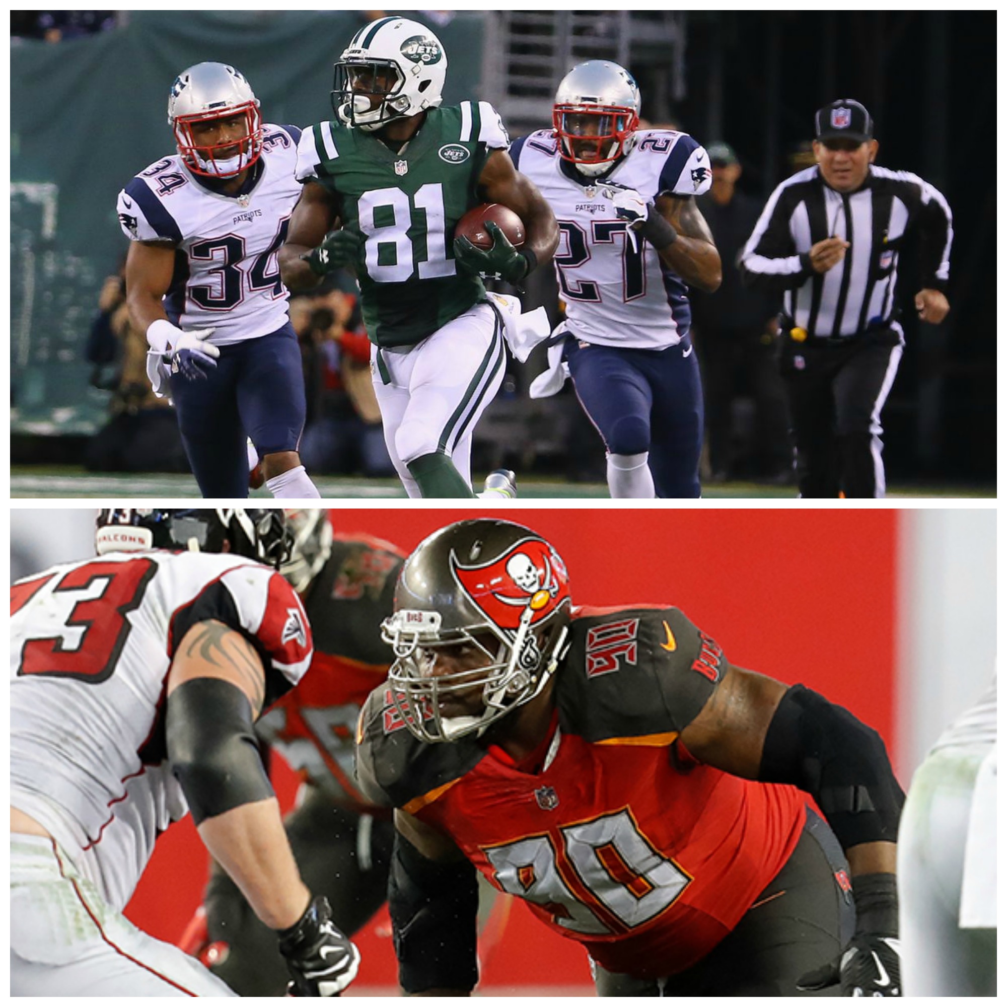 On this week's Spotlight on the Positive segment hear about the great things former Jets WR Quincy Enunwa &amp; Bucs DE Chris Baker are doing.