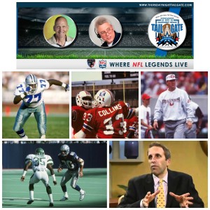 Jim Jeffcoat, Tony Collins, Ray Goff, Kerry Glenn, & Nick Athan Join Us on Thursday Night Tailgate NFL Podcast