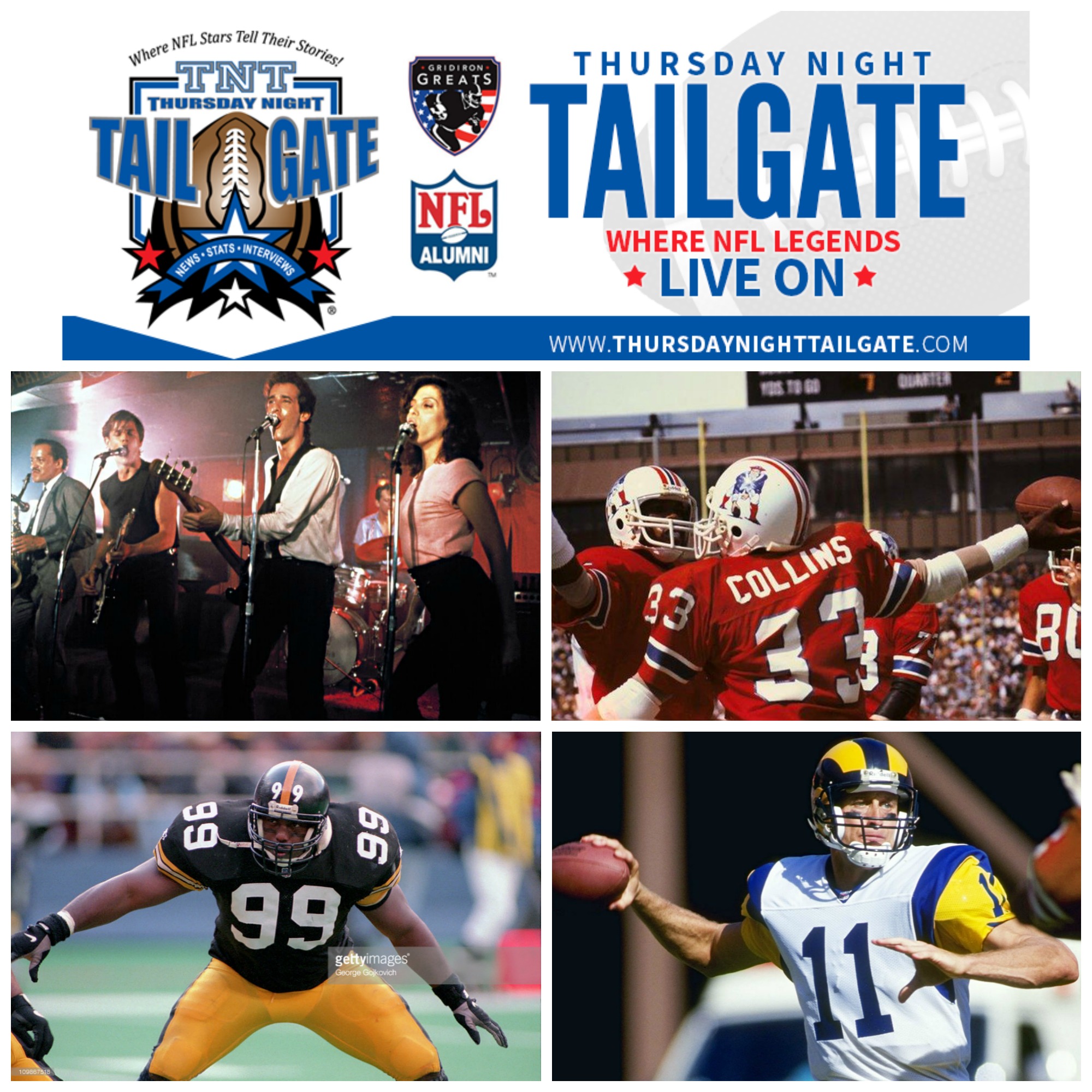 Matthew Laurance, Tony Collins, Levon Kirkland & Jim Everett Talked NFL Draft, Giants, Patriots, Steelers, Rams and more on a Happy Birthday to Me Edition of Thursday Night Tailgate.