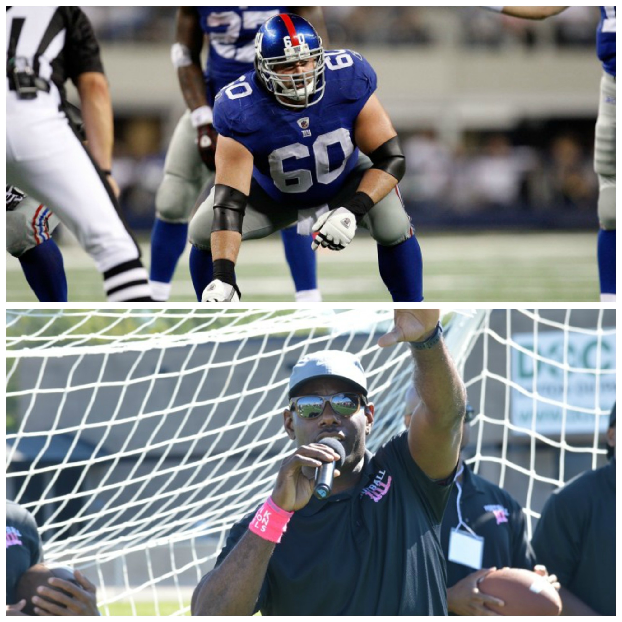 Thursday Night Tailgate Football Podcast Spotlight on the Positive Segment: Former Giants Center Shaun O’Hare & former Steelers & Bengals DB LaVar Glover.