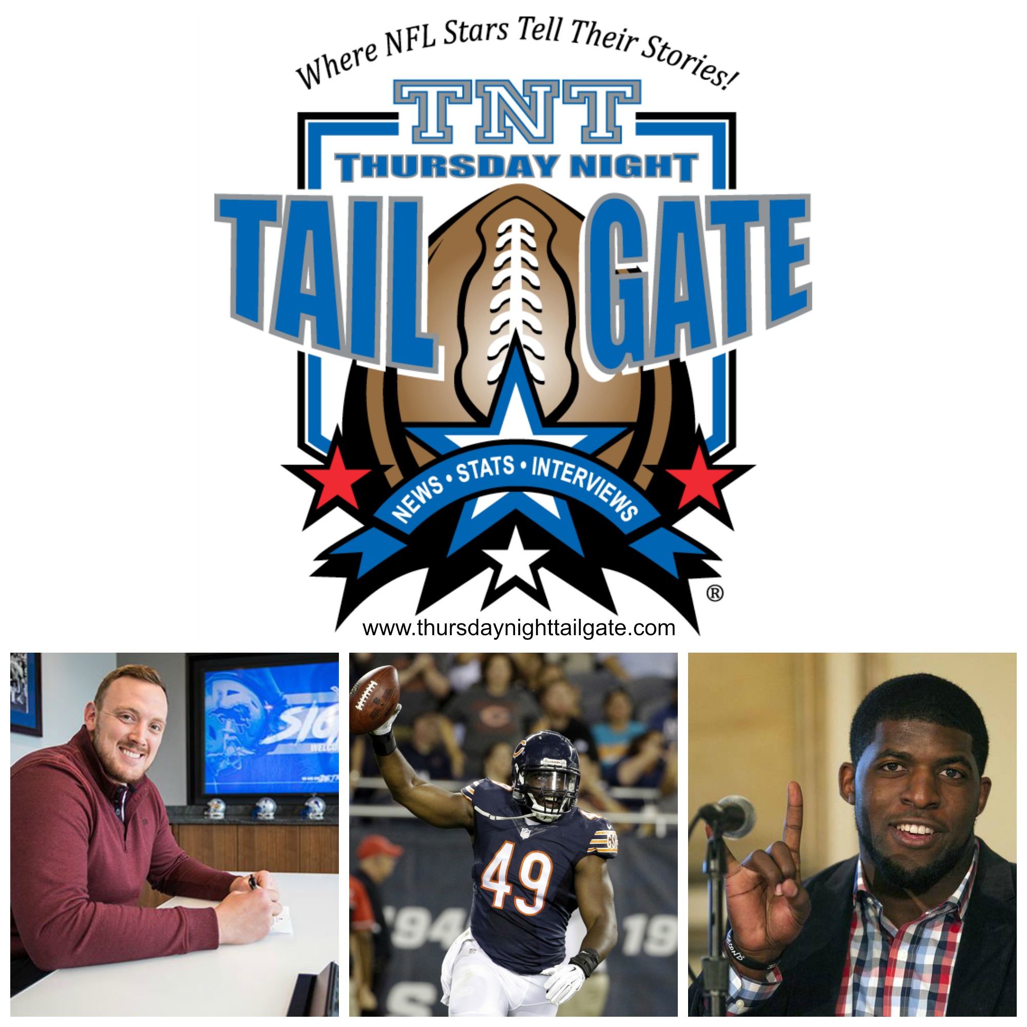 Thursday Night Tailgate NFL Podcast Spotlight on the Positive: Lions Guard Kenny Wiggins + Former Eagles LB Emmanuel Acho & his brother Bears LB Sam Acho