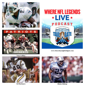 NFL Football: Shawn Wooden, Tony Collins, Ed Marinaro, & Blaine Bishop Join Us...