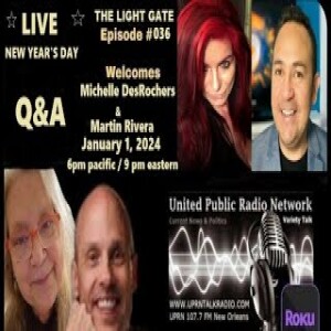 The Light Gate Q&A - Michelle Desrochers - Martin Rivera