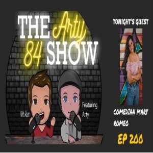 Cheating Astros in the Series, Really Brian Laundrie and  Comedian Mary Romeo on The Arty 84 Show – EP 200