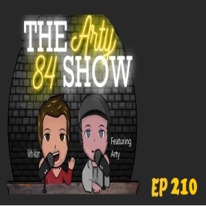 The Arty 84 Show with Adam Mallett  – EP 210