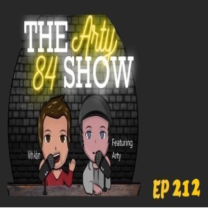 The Arty 84 Show with Adam Mallett  – EP 212
