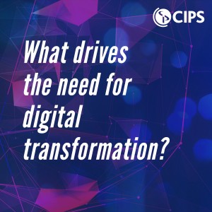 What drives the need for digital transformation?
