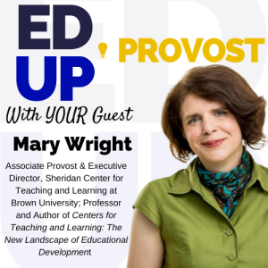 35. The Impact of Centers of Teaching and Learning on Student Success: A Conversation with Mary Wright