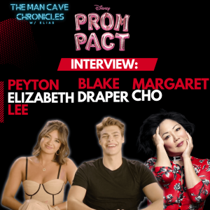 Peyton Elizabeth Lee, Blake Draper& Margaret Cho -Disney’s PROM PACT