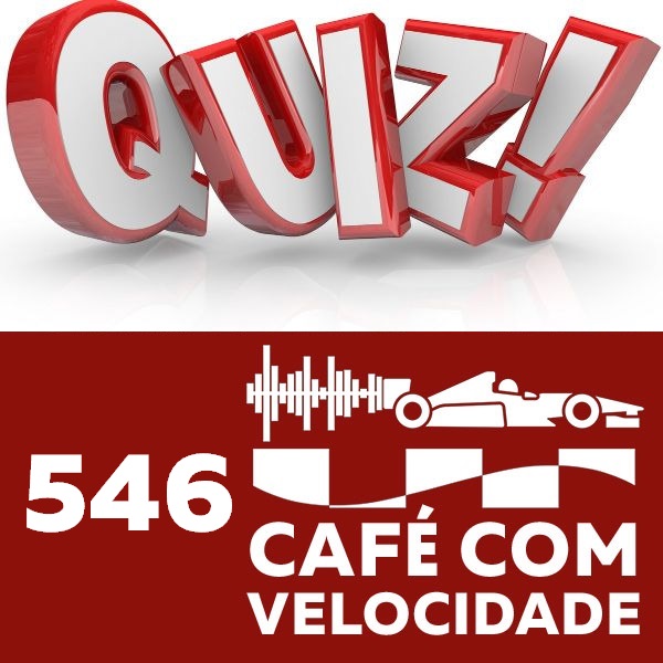 546 (bloco 1): A equipe do Café com Velocidade competindo num Quiz sobre Esporte a Motor